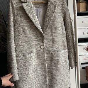 Soia & Kyo Women's Textured Gray Blazer